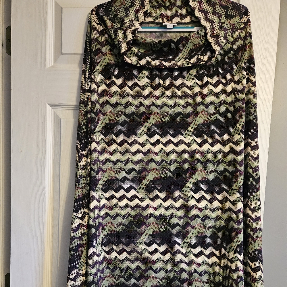 LuLaRoe Maxi Skirt LARGE